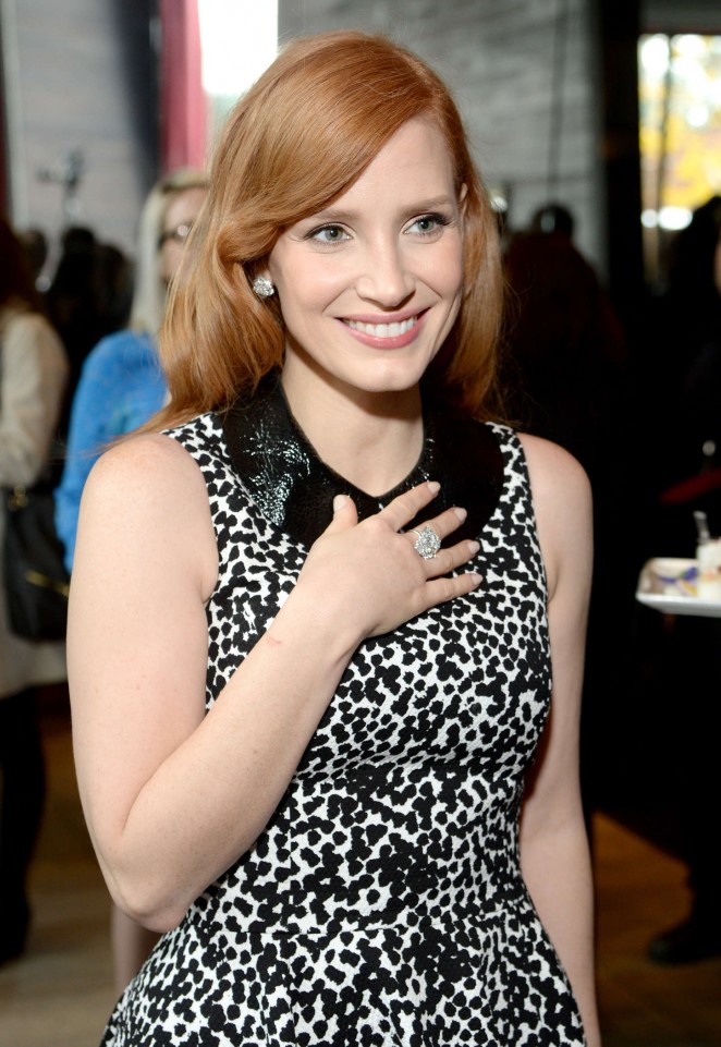 Jessica Chastain - 2015 Film Independent Filmmaker Grant and Spirit Awards nominee brunch in West Hollywood