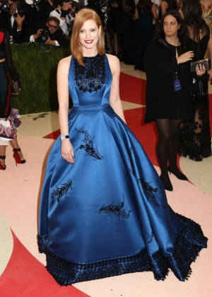 Jessica Chastain - 2016 Met Gala in NYC