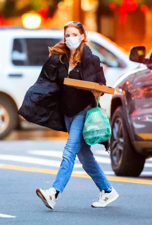 Jessica Chastain - Spotted in New York City