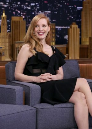 Jessica Chastain - 'The Tonight Show Starring Jimmy Fallon' in NYC