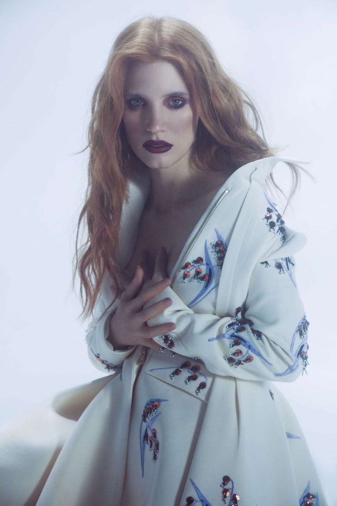 Jessica Chastain - Vogue Ukraine Magaine (December 2016)