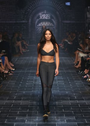 Jessica Gomes - David Jones AW15 Collection Launch in Sydney