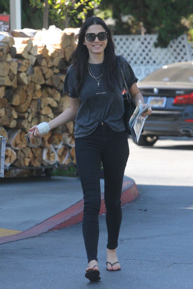 Jessica Gomes out in Beverly Hills
