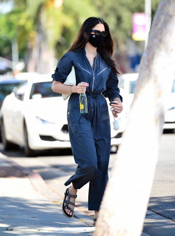 Jessica Gomes - Wears $500 jumpsuit in West Hollywood