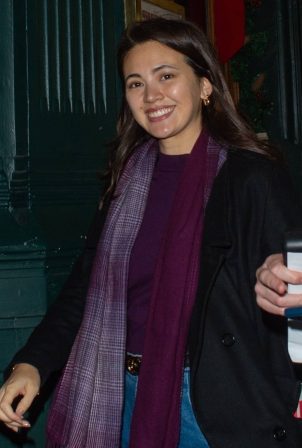 Jessica Henwick - On a night out in London