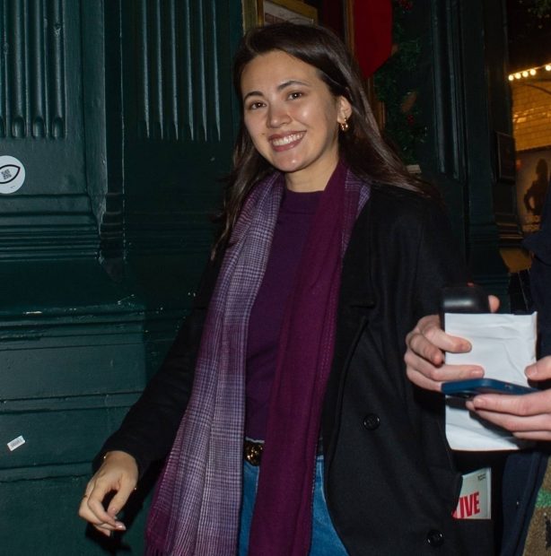 Jessica Henwick - On a night out in London