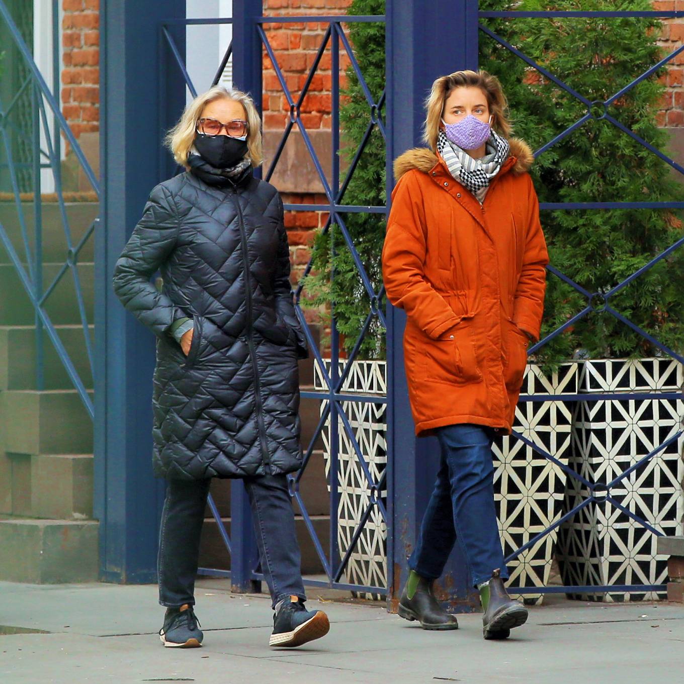Jessica Lange – With her daughter Hannah Jane Shepard in West Village