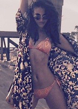 Jessica Lowndes in Bikini - Instagram