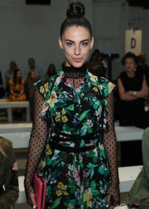 Jessica Lowndes - Marissa Webb Spring 2017 Fashion Show in NYC