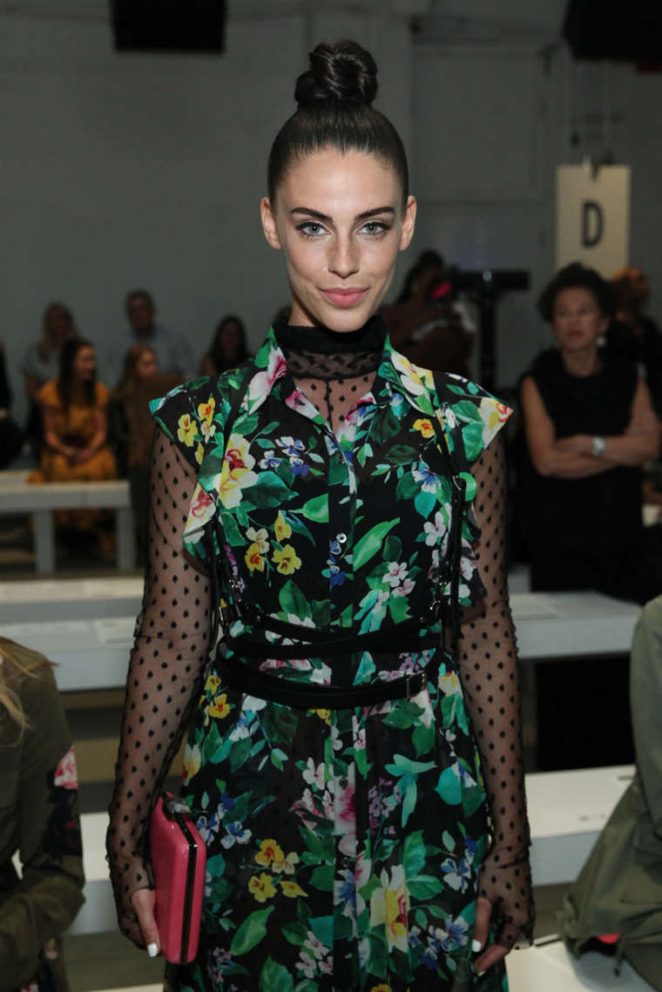 Jessica Lowndes - Marissa Webb Spring 2017 Fashion Show in NYC