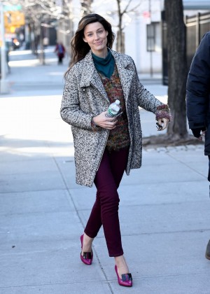 Jessica Pare out in New York
