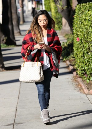Jessica Sanchez out and about in Beverly Hills