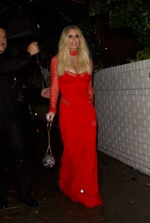 Jessica Simpson - Attend Gucci's Grammys After-Party at Chateau Marmont in Los Angeles