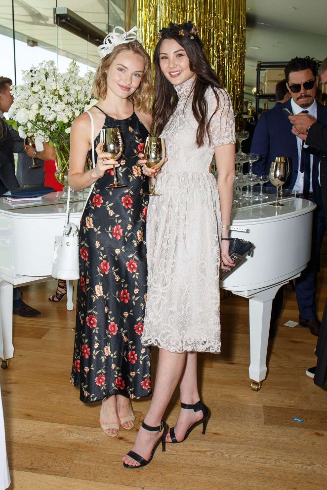 Jessica Song and Molly Gay - Moet Chandon Race Day Party in Sydney