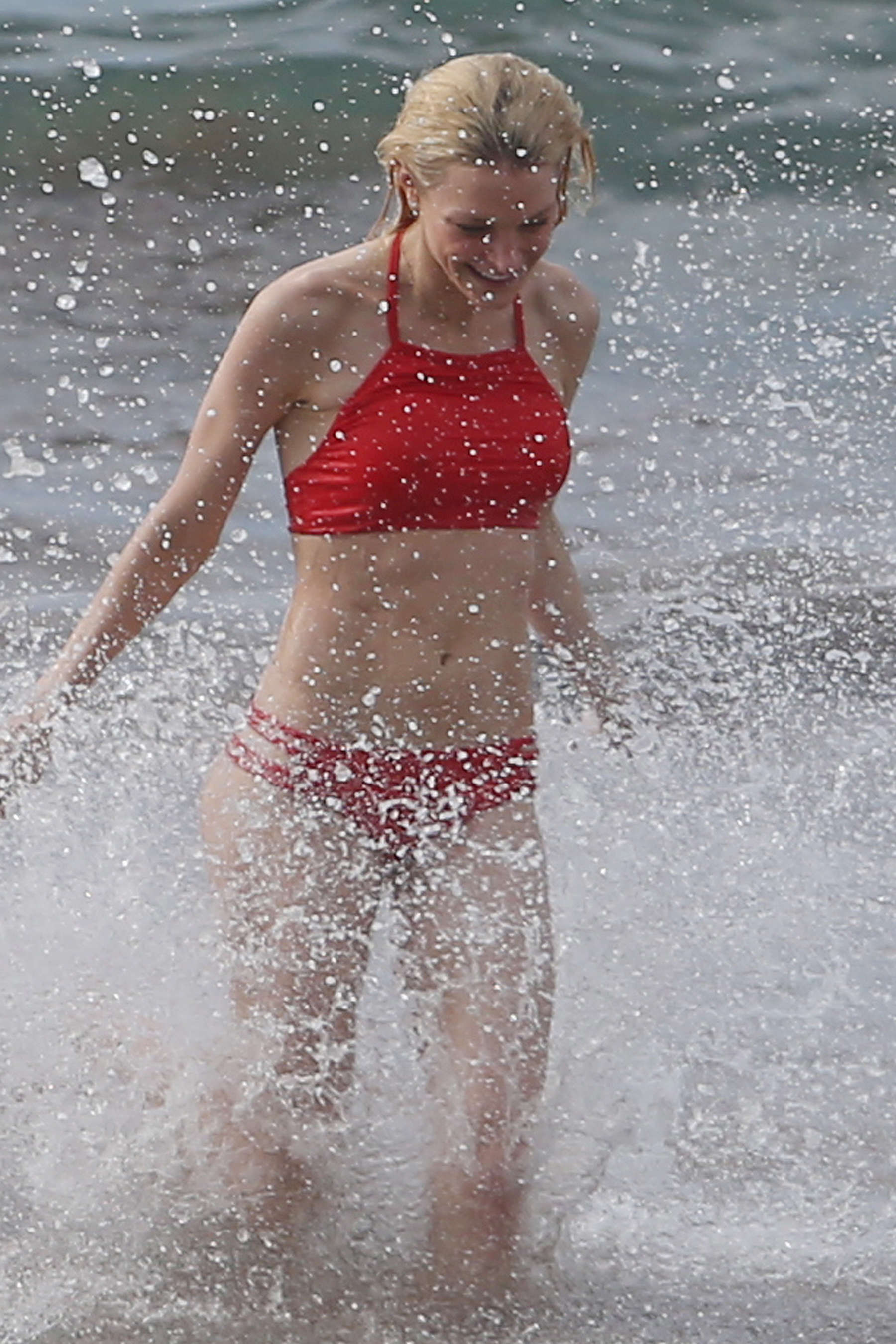 Jessica Stam 2016 : Jessica Stam in Red Bikini -03