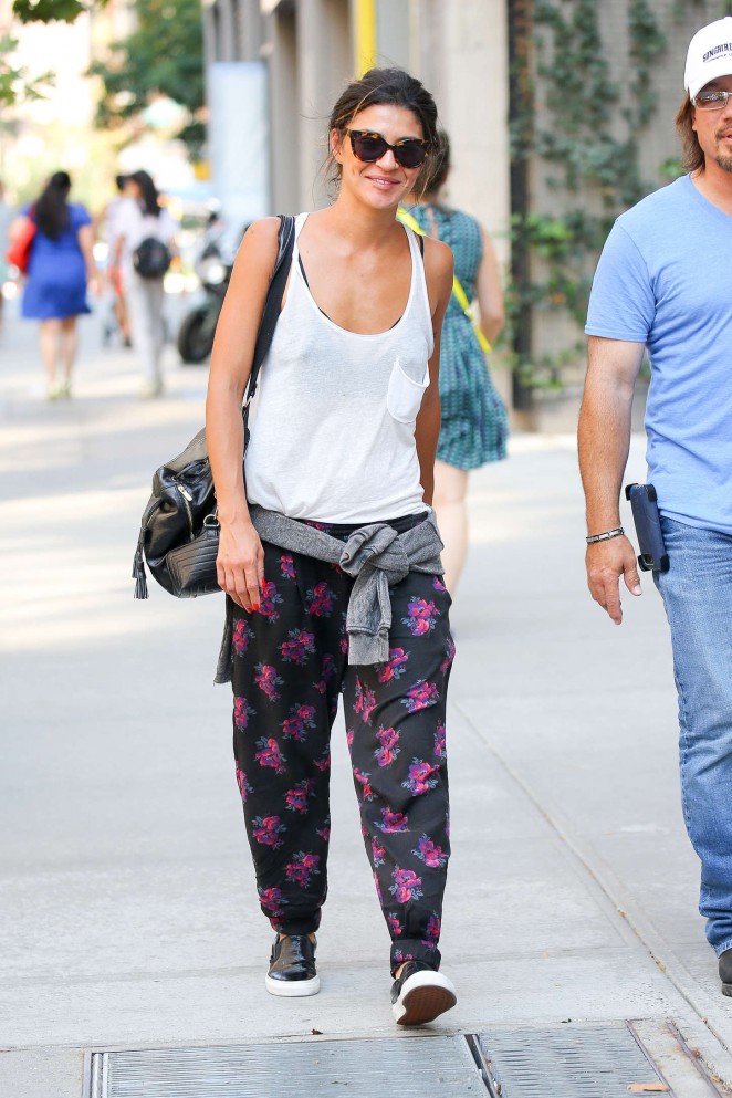 Jessica Szohr - Out and about in NYC