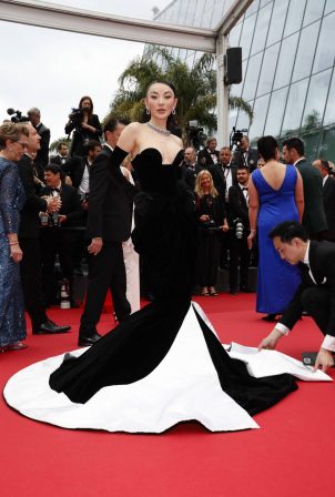 Jessica Wang - The Apprentice Premiere At 2024 Cannes Film Festival