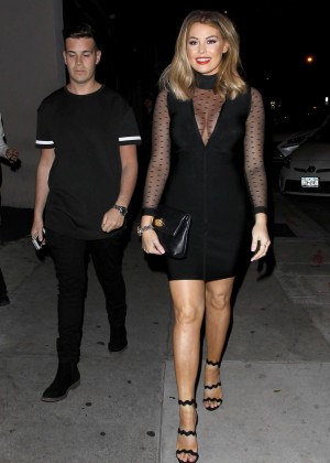 Jessica Wright at Craig's Restaurant in West Hollywood