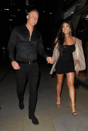 Jessica Wright - Night out at The Ivy Asia St Paul's in London