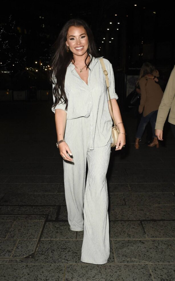 Jessica Wright - Night out at the Ivy in Manchester
