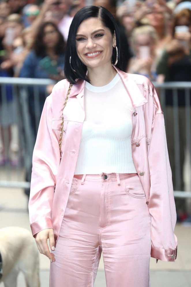 Jessie J at Good Morning America in New York