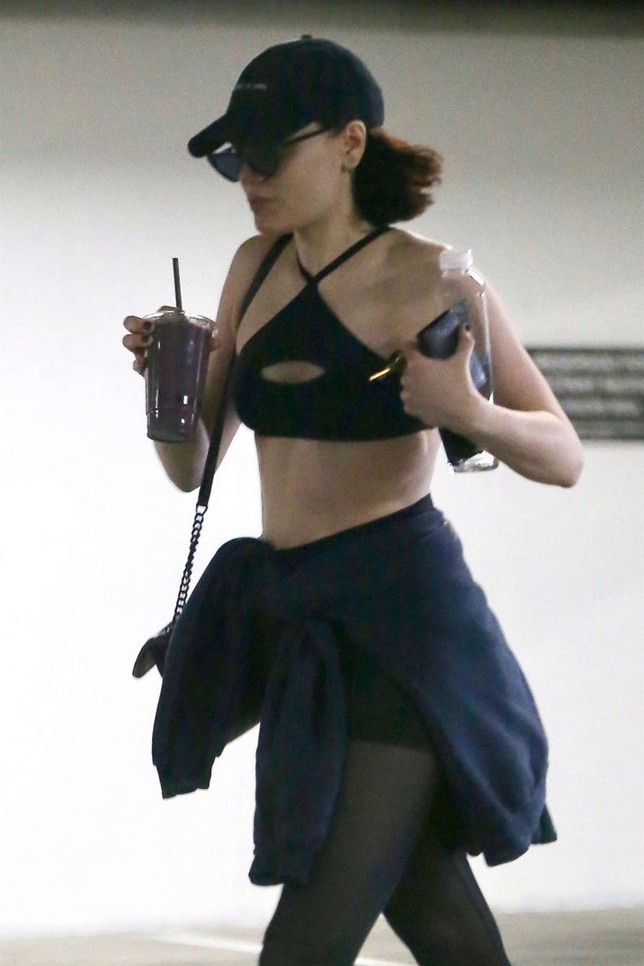 Jessie J - Leaving the gym in Los Angeles