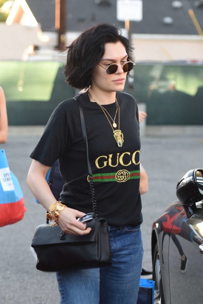 Jessie J - Shopping at Opening Ceremony in West Hollywood