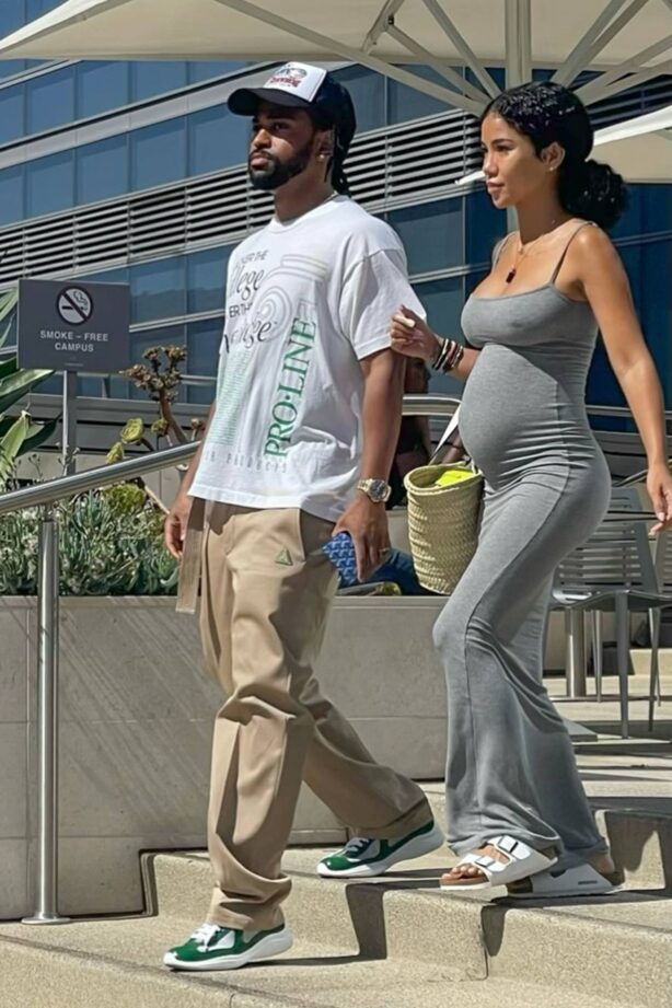 Jhené Aiko - Seen while out in Beverly Hills