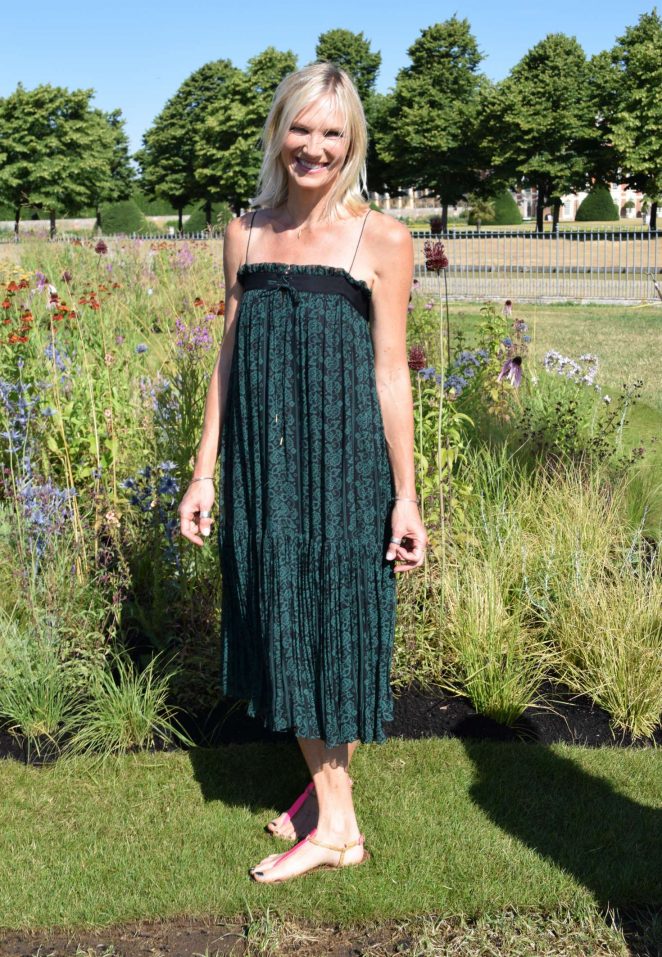Jo Whiley - Hampton Court Flower Show 2018 in London