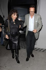 Joan Collins and Percy Gibson date at Craig’s