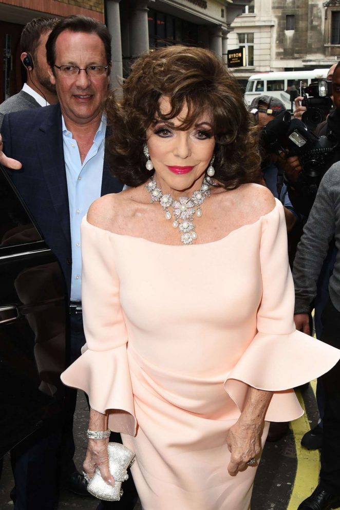 Joan Collins - Hello! Magazine x Dover Street Market Party in London