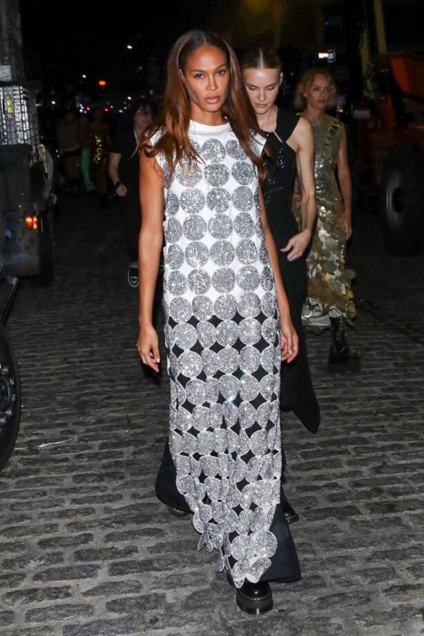 Joan Smalls - Exit from the Vogue runway during NYFW in New York