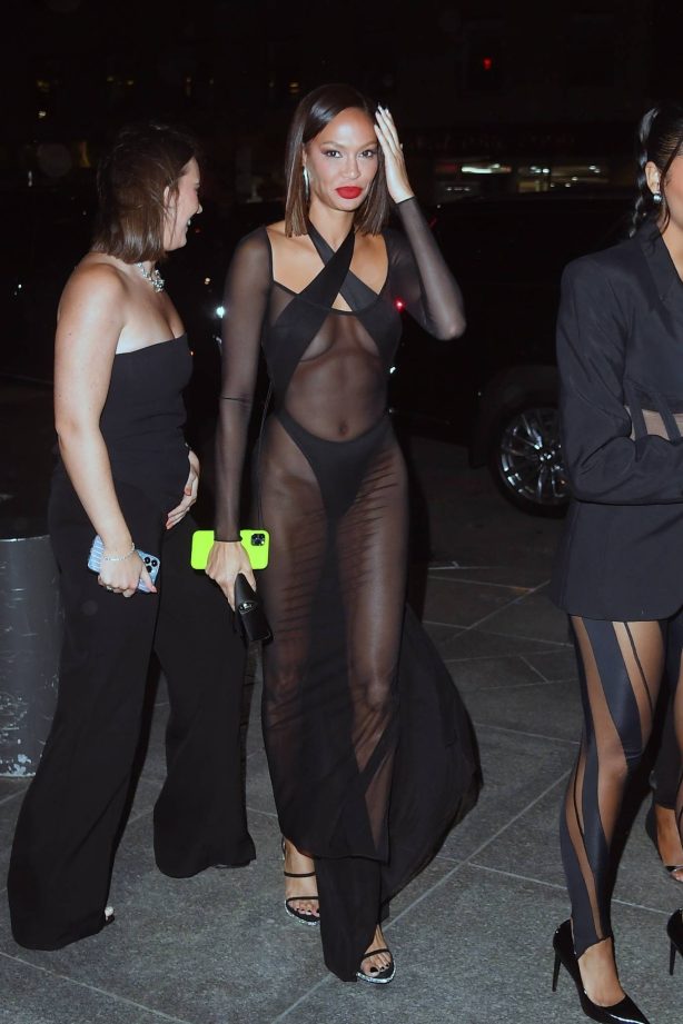 Joan Smalls - Seen at Met Gala After-party in New York