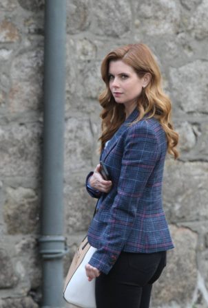 JoAnna Garcia Swisher - 'As Luck Would Have It' set filming in Dublin