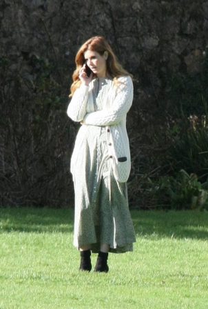 JoAnna Garcia Swisher - Filming 'As Luck Would Have It' in Dublin