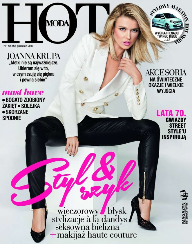 Joanna Krupa - HOT Moda Cover Magazine (December 2015)