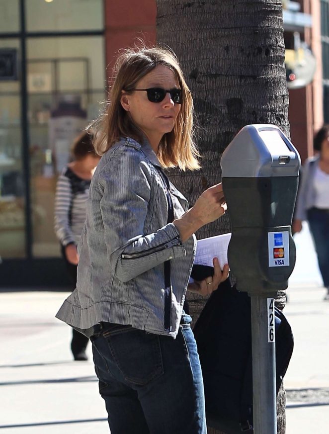 Jodie Foster out and about in Beverly Hills