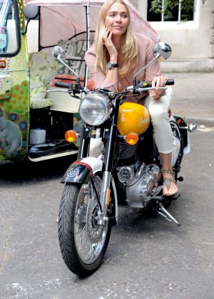 Jodie Kidd - Launch of Elephant Family Charity's 'Concours d'elephant' in London