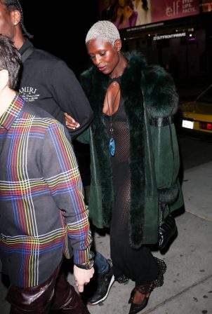 Jodie Turner-Smith - Leaving a star-studded Pre-Oscars Party in Los Angeles