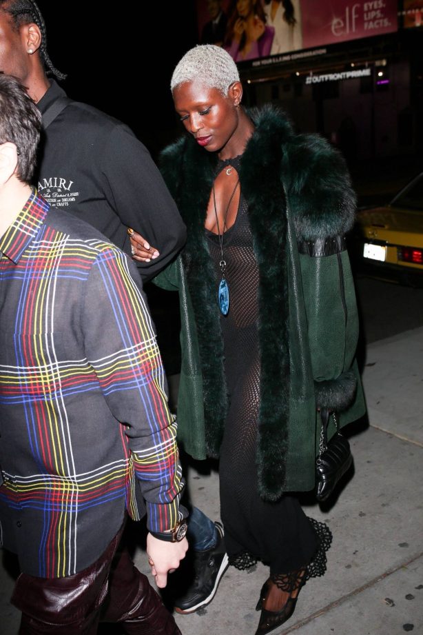 Jodie Turner-Smith - Leaving a star-studded Pre-Oscars Party in Los Angeles