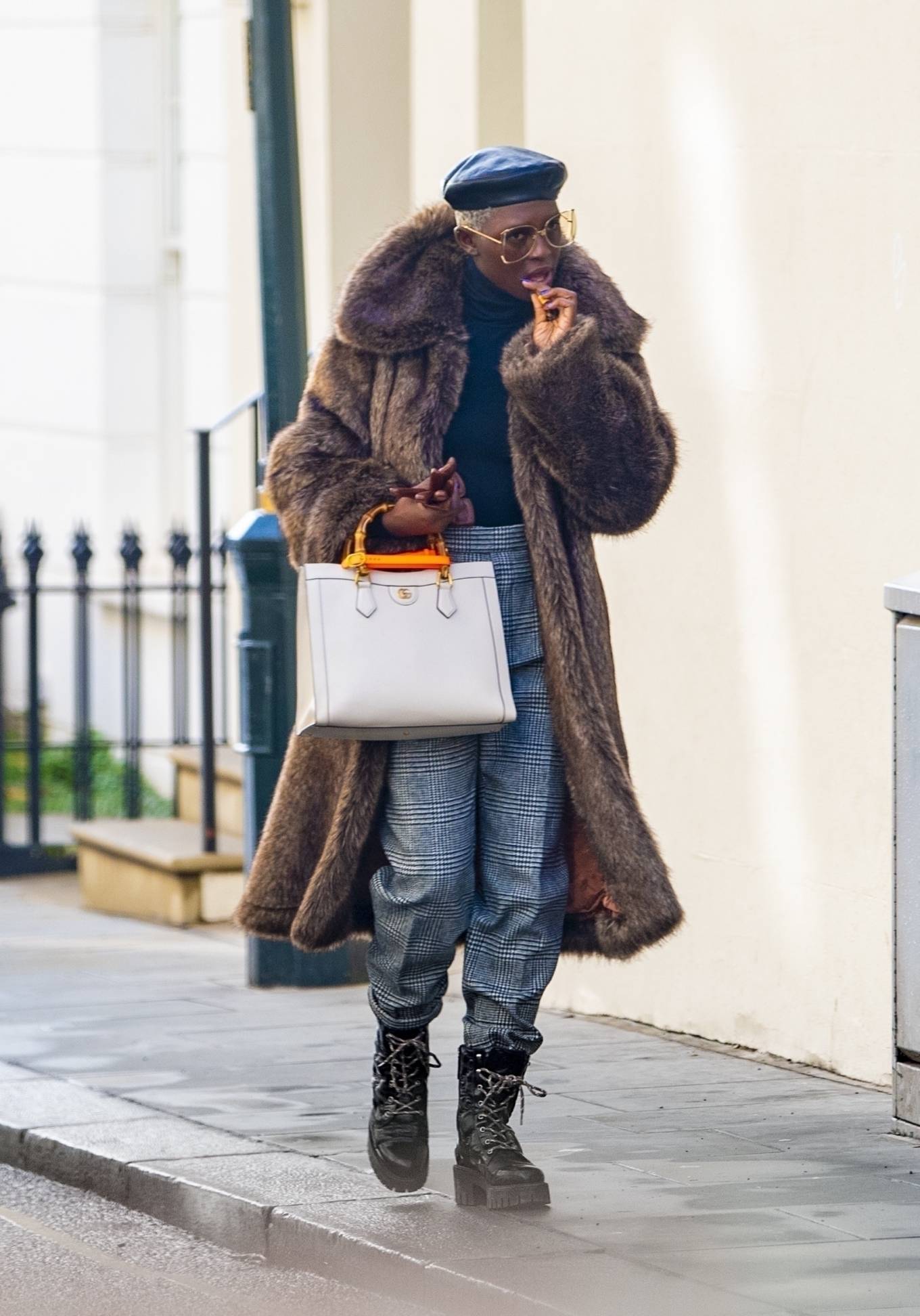 Jodie Turner-Smith - Steps out in London