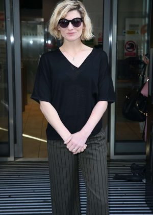 Jodie Whitaker at the BBC Studios in London