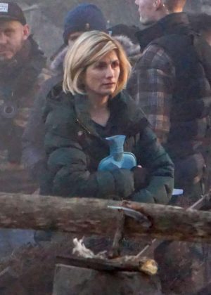Jodie Whittaker - 'Doctor Who' Filming in Gosport