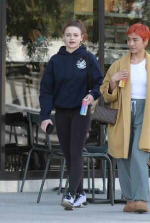 Joey King - Seen with her pal at Erewhon in Studio City