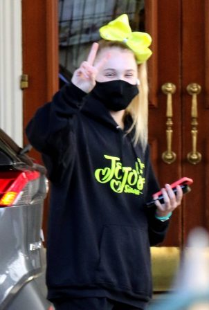 Jojo Siwa - On her first day out of quarantine in Vancouver