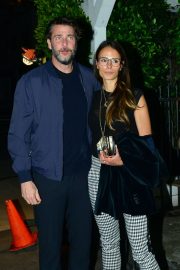 Jordana Brewster and Andrew Form - Out for a dinner at Giorgio Baldi in Santa Monica