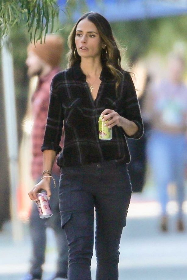 Jordana Brewster - Filming 'Fast & Furious 9' Reshoots in Hollywood