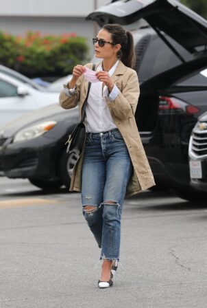 Jordana Brewster - heading to a business lunch meeting at Bossa Nova in West Hollywood