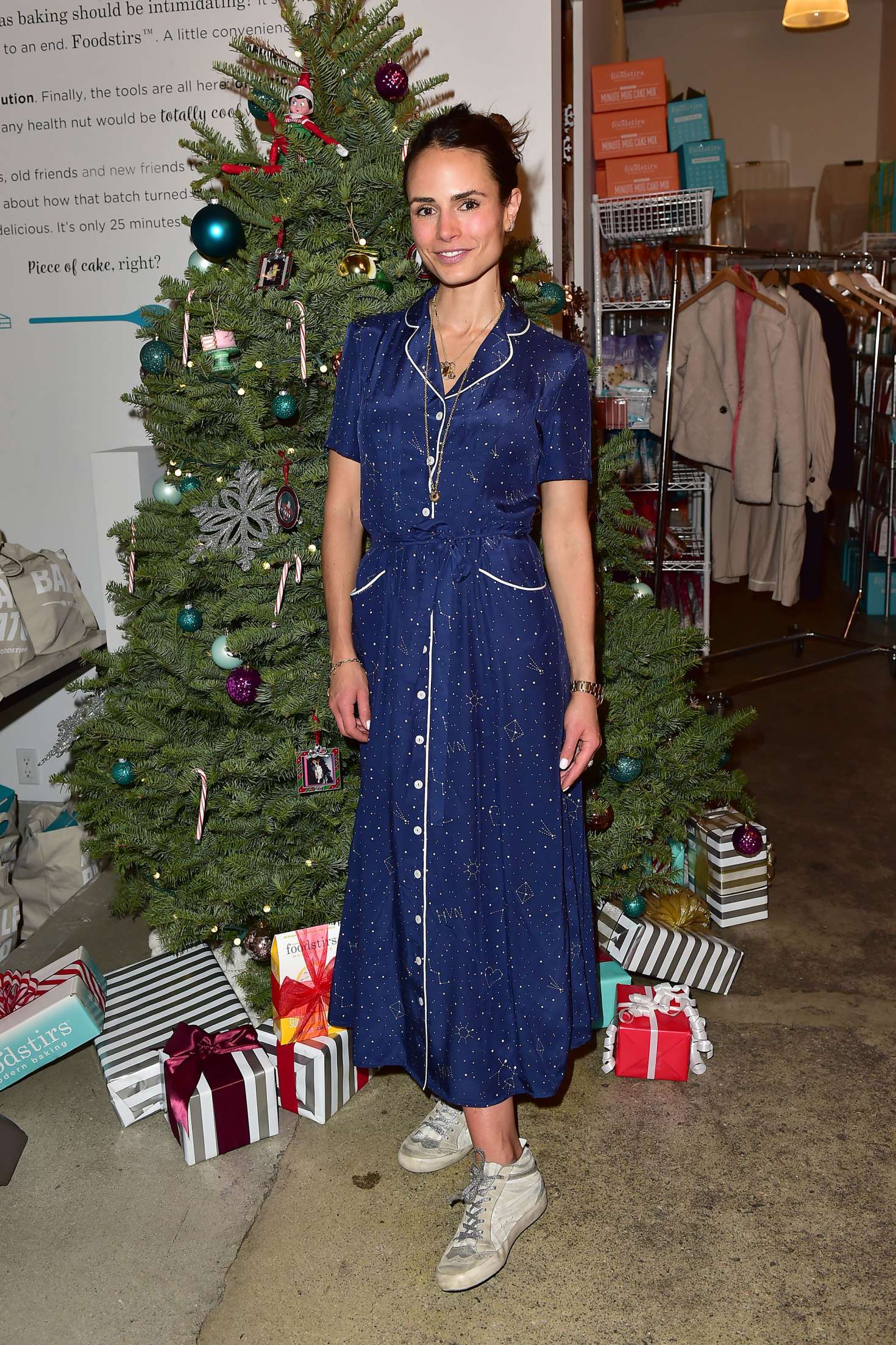 Jordana Brewster - Holiday Cookie Party benefiting Alliance of Moms & Raising Foodie in LA
