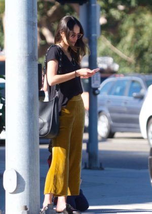 Jordana Brewster out for lunch in LA